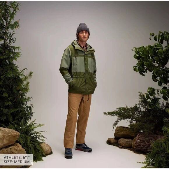 ALPINE DESIGN 1962 SPORT JACKET Mens Size Large Olive Green Wind Resistant NEW - Picture 1 of 13